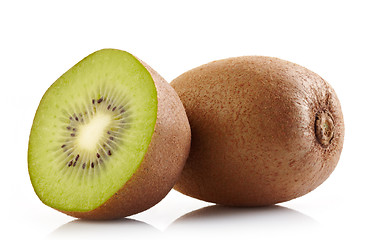 Image showing half kiwi
