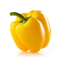 Image showing fresh yellow paprika