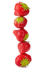 Image showing fresh strawberries