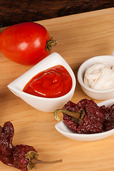 Image showing Salsa brava ingredients