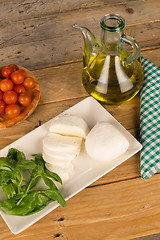 Image showing Mozzarella