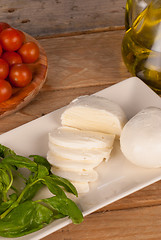 Image showing Mozzarella