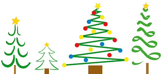 Image showing Christmas Tree Designs