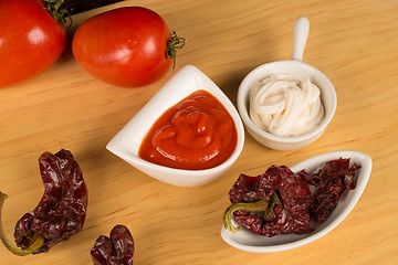 Image showing Hot sauce ingredients