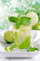 Image showing Mojito cocktail