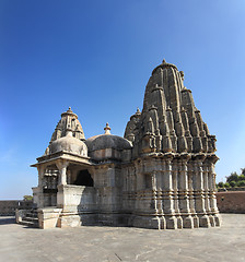 Image showing hinduism temple in kumbhalgarh fort