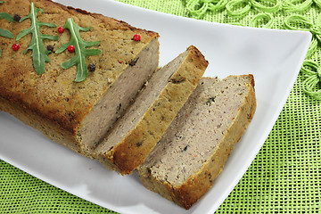 Image showing Meat pate.