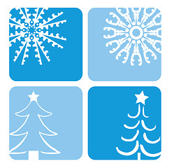 Image showing Christmas designs