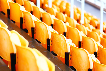 Image showing stadium seat