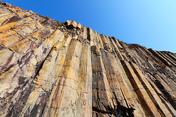 Image showing Hong Kong Geographical Park , hexagonal column