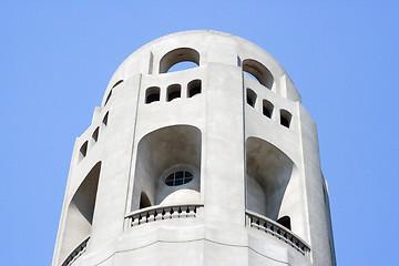 Image showing Coit Tower in San Francisco