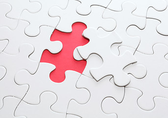 Image showing puzzle with missing part