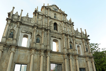 Image showing Cathedral of Saint Paul in Macau