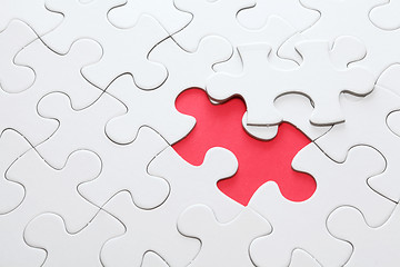 Image showing puzzle with missing part