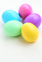 Image showing colorful easter egg