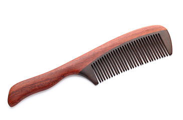 Image showing Wooden comb