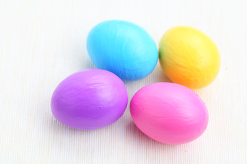 Image showing colorful easter egg