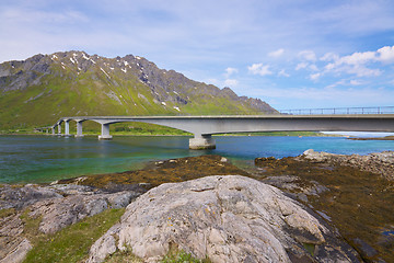 Image showing Norwegian bridge