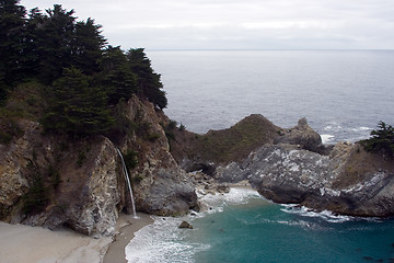 Image showing Julia Pfeiffer Waterfall, Big Sur