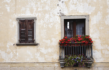 Image showing Tiny Italian balcony