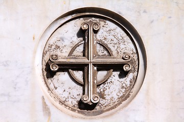 Image showing Catholic cross