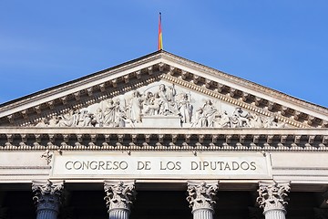 Image showing Parliament of Spain