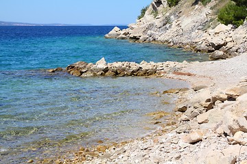 Image showing Croatia beach