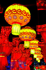 Image showing Chinese lanterns