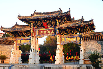 Image showing Ancient building in China