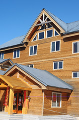 Image showing Wooden cottage