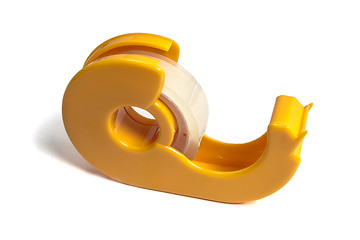 Image showing Yellow Tape Dispenser