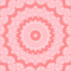 Image showing Pink background with abstract pattern