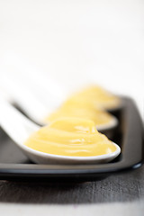 Image showing custard vanilla pastry cream 