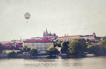 Image showing Prague Photo in vintage style.