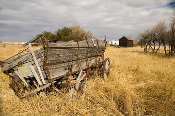 Image showing Rustic wagon 1