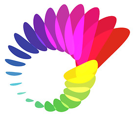 Image showing Colorful abstract design