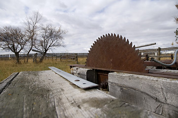 Image showing Portable saw mill