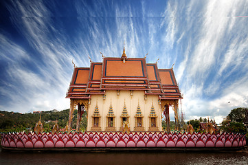 Image showing Buddhist temple, Thailand