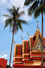 Image showing Buddhist temple, Thailand