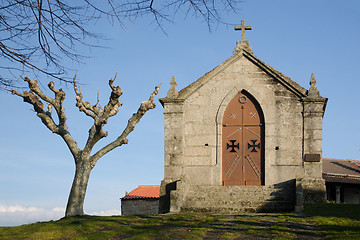 Image showing Calvary Chapel, Belmonte - Portugal