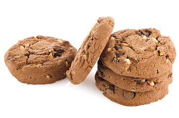 Image showing Chocolate chip cookies