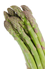 Image showing Bunch of green asparagus
