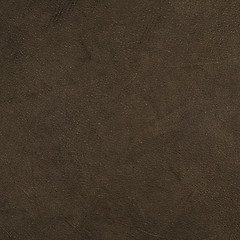 Image showing Brown leather texture closeup