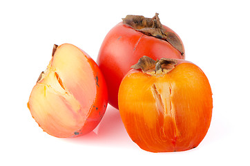 Image showing Ripe persimmons