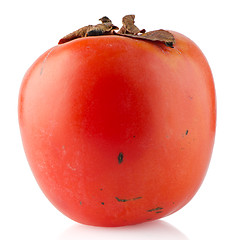 Image showing Orange ripe persimmon