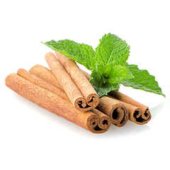 Image showing Cinnamon sticks