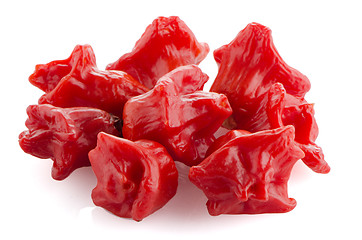 Image showing Red peppers closeup