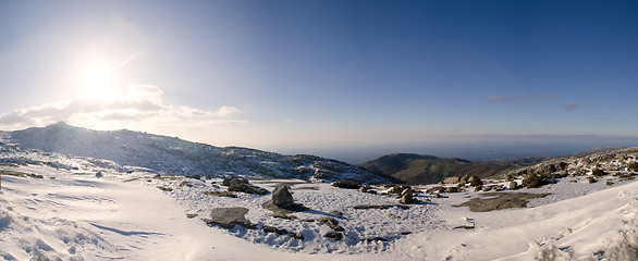 Image showing Landscape of Serra da Estrela