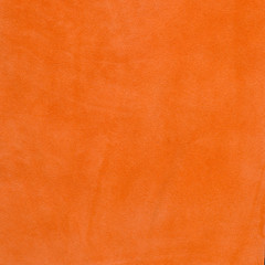 Image showing Orange leather background 