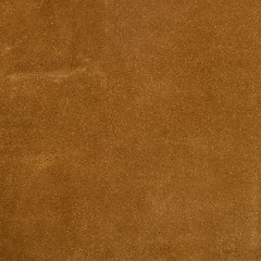 Image showing Brown suede